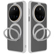 For Huawei Mate 70 Frosted 360 Degree Rotating Holder Phone Case(Grey) - Huawei Cases by PMC TechLife | Online Shopping South Africa | PMC TechLife | Buy Now Pay Later Mobicred