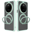 For Huawei Mate 70 Frosted 360 Degree Rotating Holder Phone Case(Green) - Huawei Cases by PMC TechLife | Online Shopping South Africa | PMC TechLife | Buy Now Pay Later Mobicred