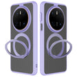 For Huawei Mate 70 Frosted 360 Degree Rotating Holder Phone Case(Purple) - Huawei Cases by PMC TechLife | Online Shopping South Africa | PMC TechLife | Buy Now Pay Later Mobicred