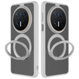 For Huawei Mate 70 Pro / 70 Pro+ Frosted 360 Degree Rotating Holder Phone Case(Grey) - Huawei Cases by PMC TechLife | Online Shopping South Africa | PMC TechLife | Buy Now Pay Later Mobicred