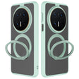 For Huawei Mate 70 Pro / 70 Pro+ Frosted 360 Degree Rotating Holder Phone Case(Green) - Huawei Cases by PMC TechLife | Online Shopping South Africa | PMC TechLife | Buy Now Pay Later Mobicred
