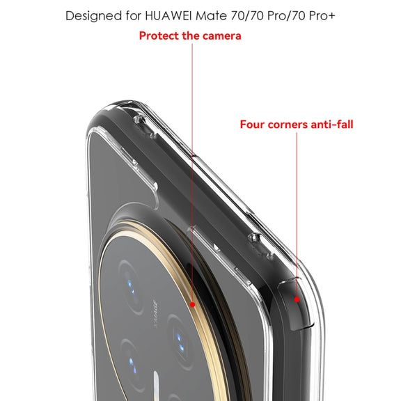 For Huawei Mate 70 Pro / 70 Pro+ Frosted 360 Degree Rotating Holder Phone Case(Black)