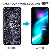 For Xiaomi Poco M6 5G OEM LCD Screen Digitizer Full Assembly with Frame