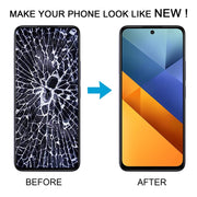 For Xiaomi Poco M6 4G OEM LCD Screen Digitizer Full Assembly with Frame