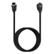 Mini DIN 7 Pin Core Audio / Video Cable, Length:3m(Male to Female Straight)