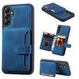 For Samsung Galaxy S25+ 5G Skin Feel Dream RFID Anti-theft PU Card Bag Phone Case(Peacock Blue) - Galaxy S25+ 5G Cases by PMC TechLife | Online Shopping South Africa | PMC TechLife | Buy Now Pay Later Mobicred