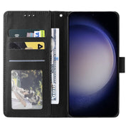 For Samsung Galaxy S25 5G 3-Card Slots Multifunctional Leather Phone Case(Black)