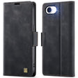 For iPhone 16e AutSpace A11 Side Buckle MagSafe Magnetic RFID Phone Leather Case(Black) - free shipping - PMc TechLife - Order now!