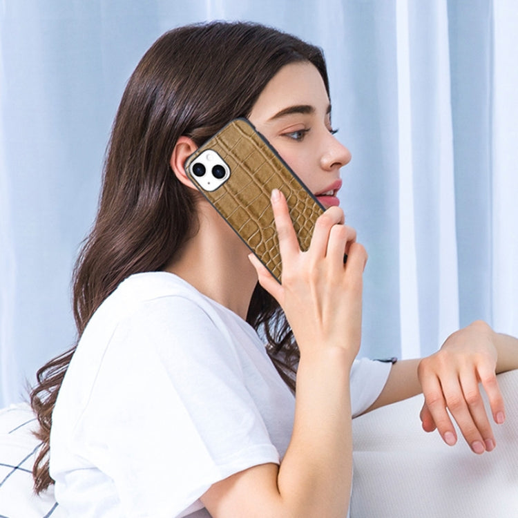For iPhone 16 Pro VIETAO Alligator Texture PU Phone Case(Red)