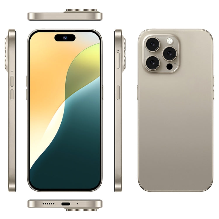 U218 / i16 Pro Max, 1GB+16GB, 6.6 inch Android 8.1 MTK6580A Quad Core, OTG, Network: 3G, Dual SIM, Plug:EU Plug(Grey)