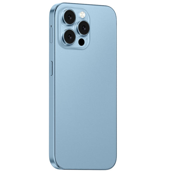 U218 / i16 Pro Max, 1GB+16GB, 6.6 inch Android 8.1 MTK6580A Quad Core, OTG, Network: 3G, Dual SIM, Plug:EU Plug(Blue)