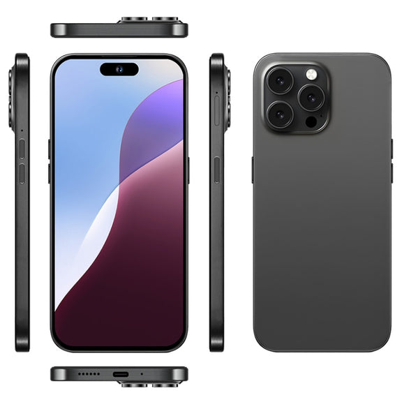 U218 / i16 Pro Max, 1GB+16GB, 6.6 inch Android 8.1 MTK6580A Quad Core, OTG, Network: 3G, Dual SIM, Plug:US Plug(Black)