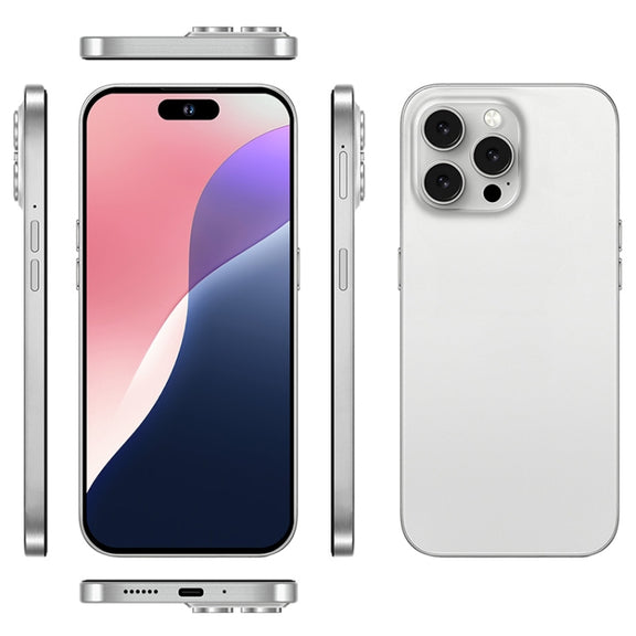 U218 / i16 Pro Max, 1GB+16GB, 6.6 inch Android 8.1 MTK6580A Quad Core, OTG, Network: 3G, Dual SIM, Plug:US Plug(White)