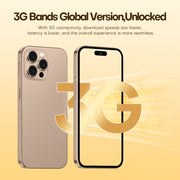 U218 / i16 Pro Max, 1GB+16GB, 6.6 inch Android 8.1 MTK6580A Quad Core, OTG, Network: 3G, Dual SIM, Plug:EU Plug(Blue)