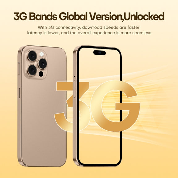 U218 / i16 Pro Max, 1GB+16GB, 6.6 inch Android 8.1 MTK6580A Quad Core, OTG, Network: 3G, Dual SIM, Plug:EU Plug(Blue)