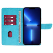 For Samsung Galaxy S25 5G Calf Texture Buckle Flip Leather Phone Case(Light Blue)