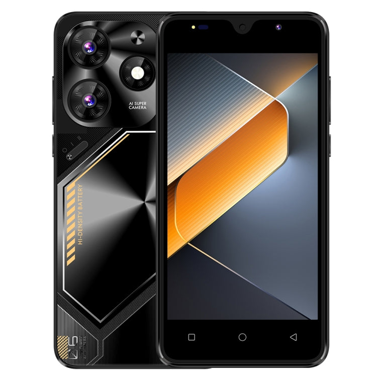 Povo6 Neo / DP29, 1GB+16GB, Face Identification, 5.0 inch Android 8.1 MTK6580M Quad Core, Network: 3G, Dual SIM, Plug:EU Plug(Black)
