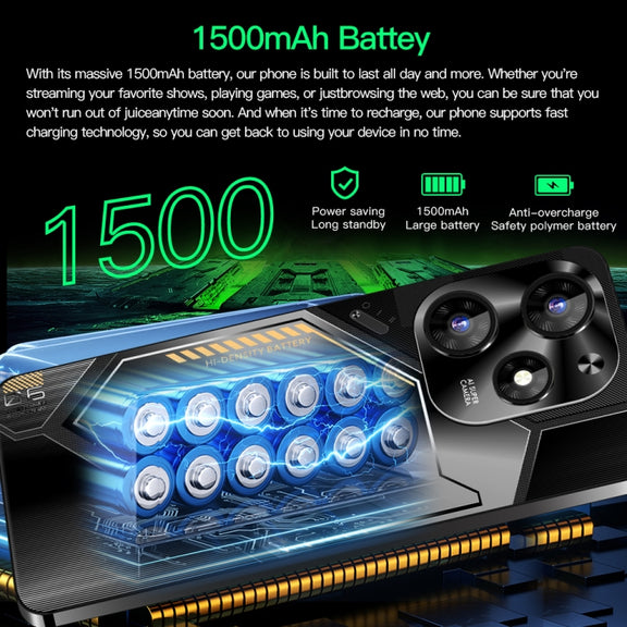 Povo6 Neo / DP29, 1GB+16GB, Face Identification, 5.0 inch Android 8.1 MTK6580M Quad Core, Network: 3G, Dual SIM, Plug:US Plug(Black)