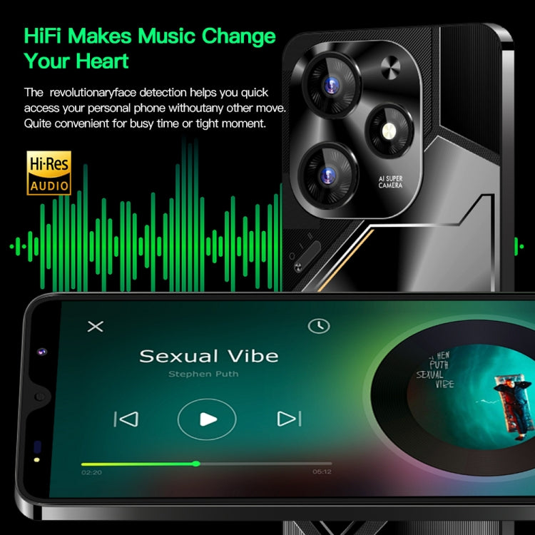 Povo6 Neo / DP29, 1GB+16GB, Face Identification, 5.0 inch Android 8.1 MTK6580M Quad Core, Network: 3G, Dual SIM, Plug:US Plug(Green)