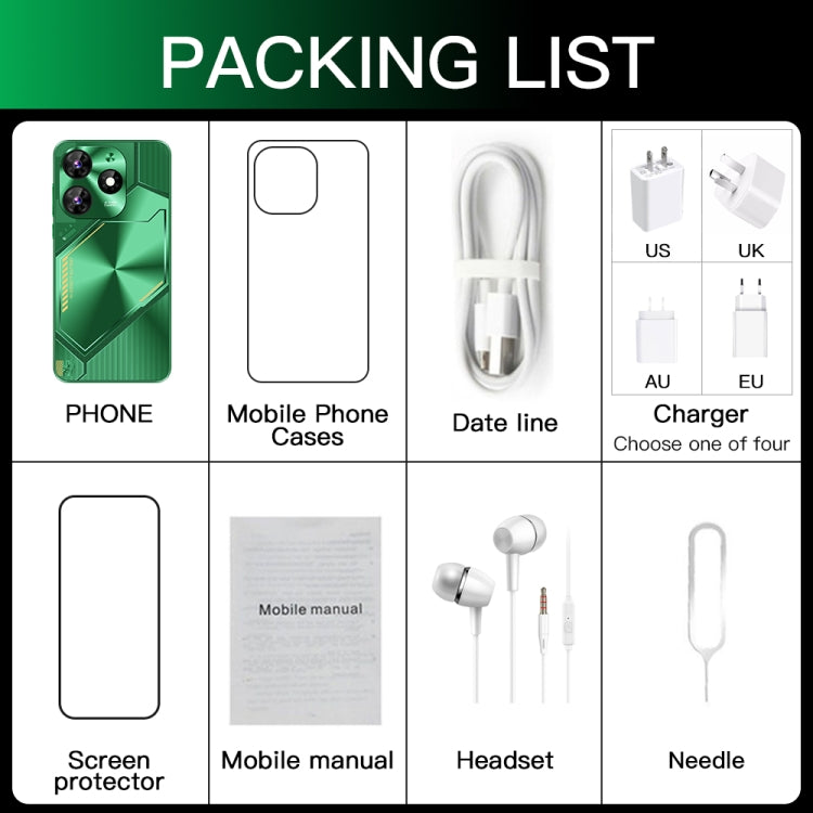 Povo6 Neo / DP29, 1GB+16GB, Face Identification, 5.0 inch Android 8.1 MTK6580M Quad Core, Network: 3G, Dual SIM, Plug:AU Plug(Green)