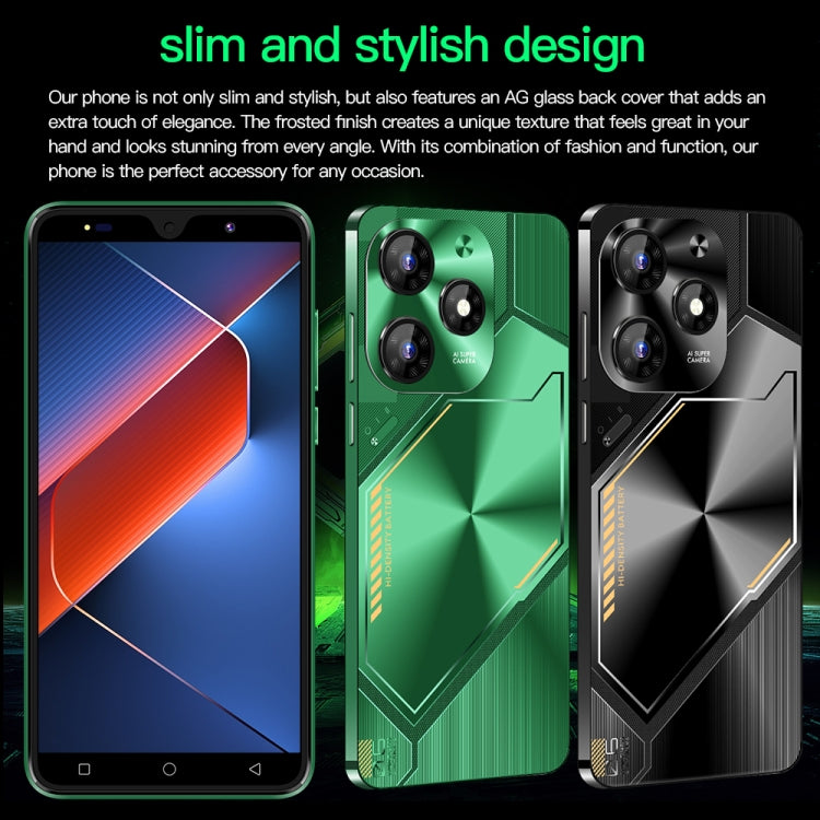 Povo6 Neo / DP29, 1GB+16GB, Face Identification, 5.0 inch Android 8.1 MTK6580M Quad Core, Network: 3G, Dual SIM, Plug:EU Plug(Green)