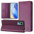 For Ulefone Note 14 RC01 Dual-Folded Magnetic Suction RFID Leather Phone Case(Violet) - Ulefone Cases by PMC TechLife | Online Shopping South Africa | PMC TechLife | Buy Now Pay Later Mobicred