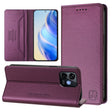 For Ulefone Note 16 Pro RC01 Dual-Folded Magnetic Suction RFID Leather Phone Case(Violet) - Ulefone Cases by PMC TechLife | Online Shopping South Africa | PMC TechLife | Buy Now Pay Later Mobicred