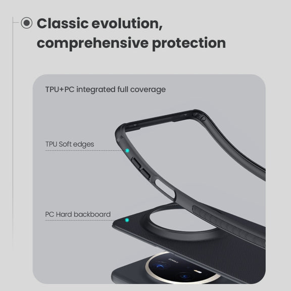 For Huawei Mate 70 Pro / 70 Pro+ NILLKIN Frosted Shield Pro PC + TPU Phone Case(Black)