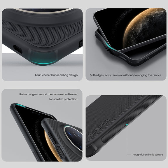 For Huawei Mate 70 Pro / 70 Pro+ NILLKIN Frosted Shield Pro PC + TPU Phone Case(Black)