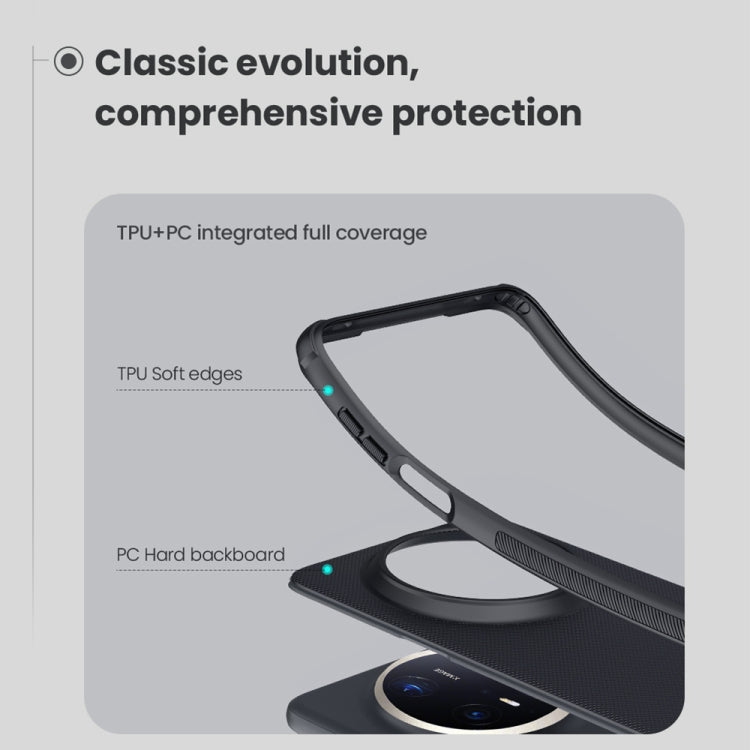 For Huawei Mate 70 Pro / 70 Pro+ NILLKIN Frosted Shield Pro Magnetic Magsafe Phone Case(Black)