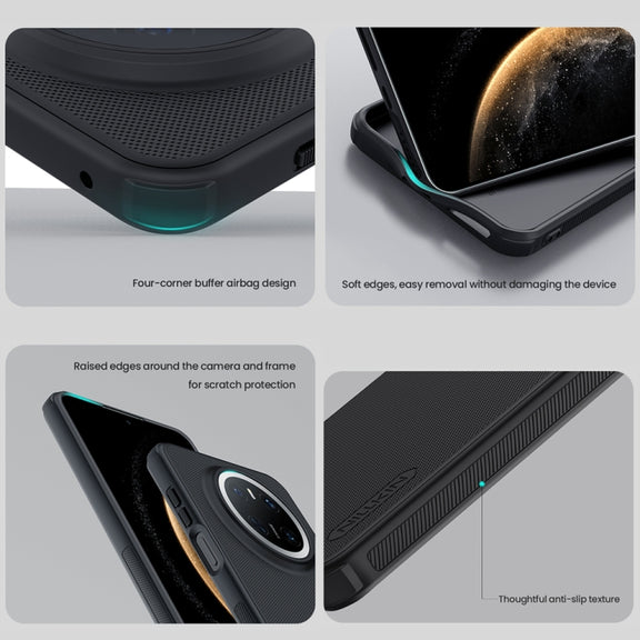 For Huawei Mate 70 Pro / 70 Pro+ NILLKIN Frosted Shield Pro Magnetic Magsafe Phone Case(Black)