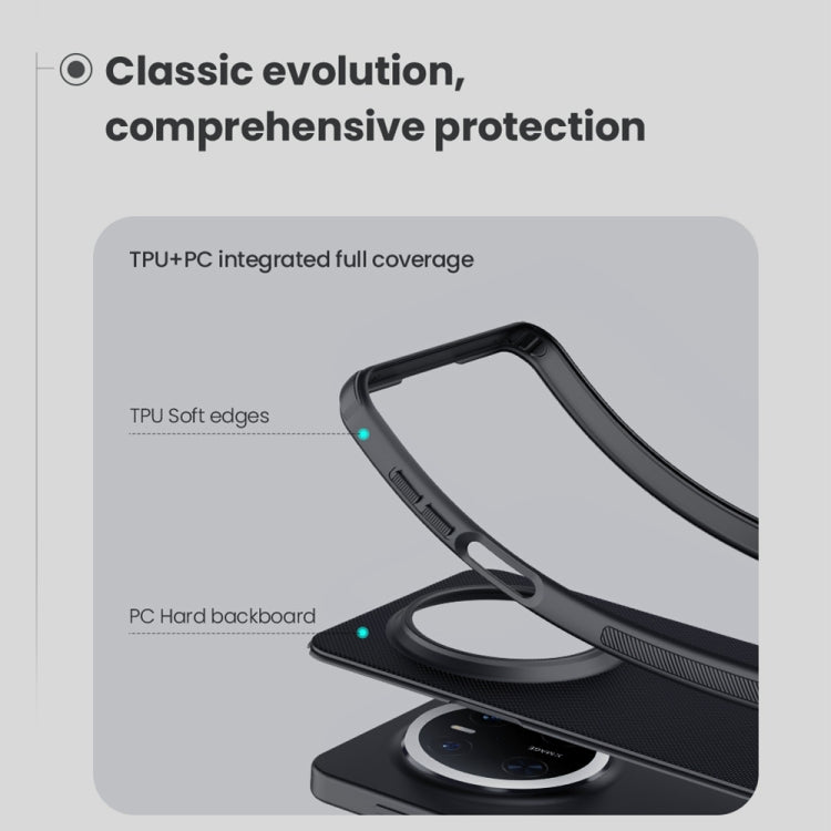 For Huawei Mate 70 NILLKIN Frosted Shield Pro Magnetic Magsafe Phone Case(Black)