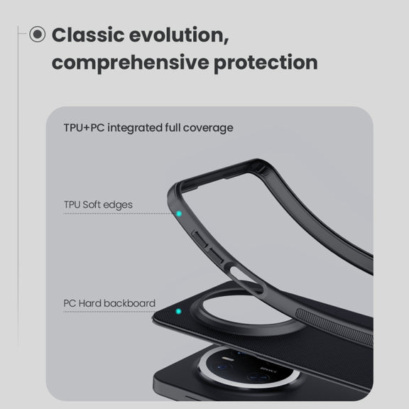 For Huawei Mate 70 NILLKIN Frosted Shield Pro Magnetic Magsafe Phone Case(Black)