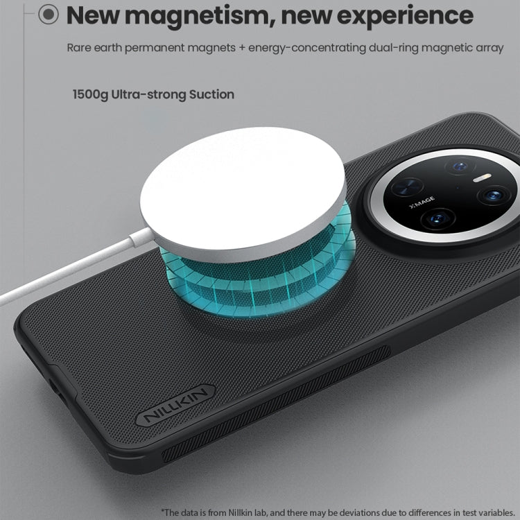 For Huawei Mate 70 NILLKIN Frosted Shield Pro Magnetic Magsafe Phone Case(Black)
