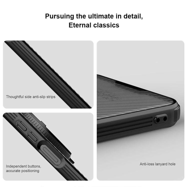 For Huawei Mate 70 NILLKIN CamShield Prop Translucent PC Phone Case(Black)