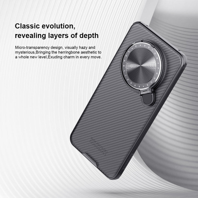 For Huawei Mate 70 NILLKIN CamShield Prop Translucent PC Phone Case(Black)