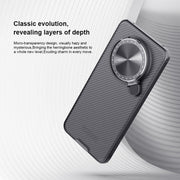 For Huawei Mate 70 NILLKIN CamShield Prop Translucent PC Phone Case(Black)