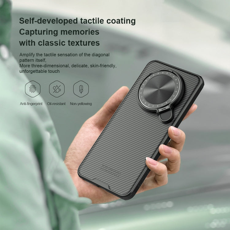 For Huawei Mate 70 NILLKIN CamShield Prop Translucent PC Phone Case(Black)