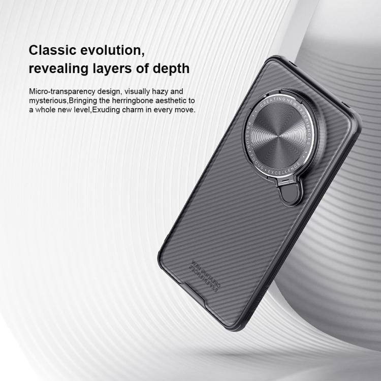 For Huawei Mate 70 Pro / 70 Pro+ NILLKIN CamShield Prop Translucent PC Phone Case(Black)