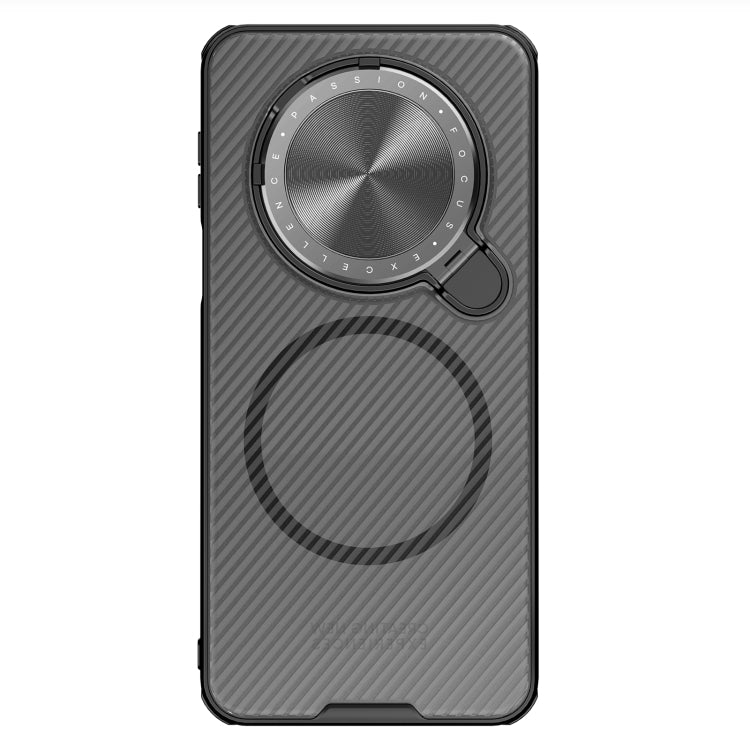 For Huawei Mate 70 NILLKIN CamShield Prop MagSafe Magnetic Translucent PC Phone Case(Black)