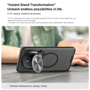 For Huawei Mate 70 NILLKIN CamShield Prop MagSafe Magnetic Translucent PC Phone Case(Black)