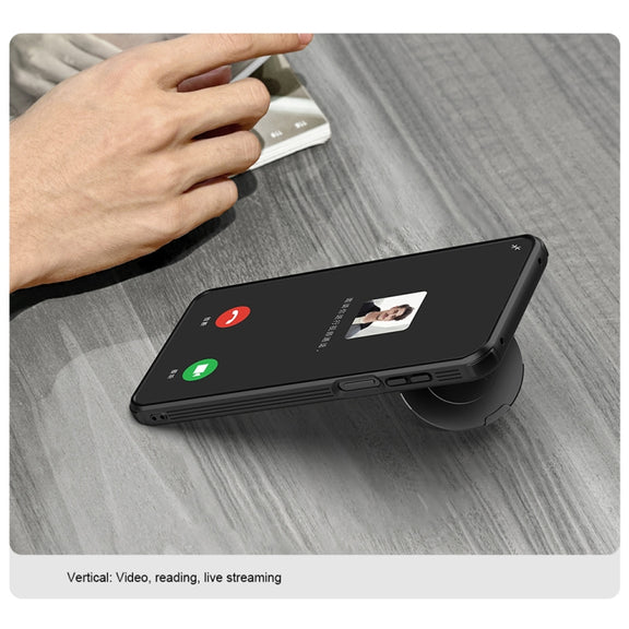 For Huawei Mate 70 NILLKIN CamShield Prop MagSafe Magnetic Translucent PC Phone Case(Black)