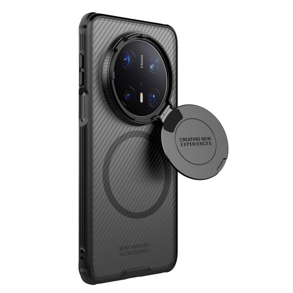 For Huawei Mate 70 Pro / 70 Pro+ NILLKIN CamShield Prop MagSafe Magnetic Translucent PC Phone Case(Black)