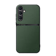 For Samsung Galaxy S25+ 5G Litchi Leather Magnetic Full Coverage Shockproof Phone Case(Green) - Galaxy S25+ 5G Cases by PMC Jewellery | Online Shopping South Africa | PMC Jewellery | Buy Now Pay Later Mobicred