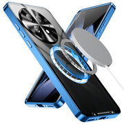 For OnePlus 13 MagSafe Magnetic Frosted Metal Phone Case(Blue)