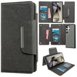 For Samsung Galaxy S25 Ultra 5G Multifunctional 7-Card Wallet Leather Phone Case(Grey) - free shipping - PMC Jewellery - Order now!