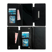 For Samsung Galaxy S25+ 5G Multifunctional 7-Card Wallet Leather Phone Case(Black)