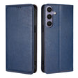For Samsung Galaxy S25+ 5G Gloss Oil Solid Color Magnetic Leather Phone Case(Blue) - Galaxy S25+ 5G Cases by PMC Jewellery | Online Shopping South Africa | PMC Jewellery | Buy Now Pay Later Mobicred