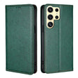 For Samsung Galaxy S25 Ultra 5G Gloss Oil Solid Color Magnetic Leather Phone Case(Green) - Galaxy S25 Ultra 5G Cases by PMC Jewellery | Online Shopping South Africa | PMC Jewellery | Buy Now Pay Later Mobicred