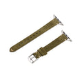 For Apple Watch 46mm / 49mm / 45mm / 44mm Matte Genuine Leather Watch Band(Olive Green) - free shipping - PMc TechLife - Order now!